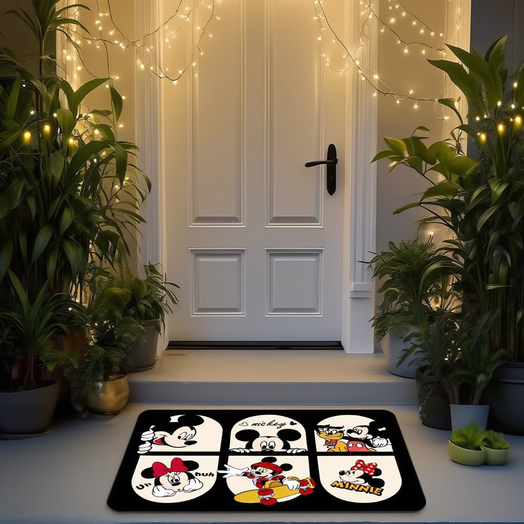 Cute Mickey Mouse Floor Mats