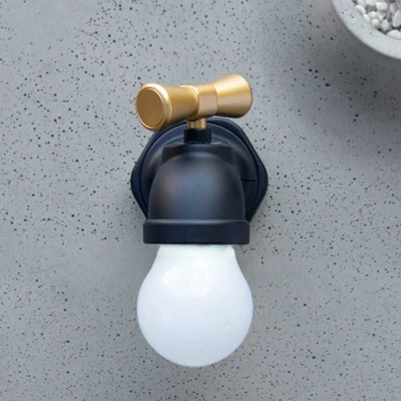 Tap-Style Wall Lamp