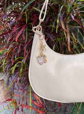 Heart Charm Keychain (Pack of 2)