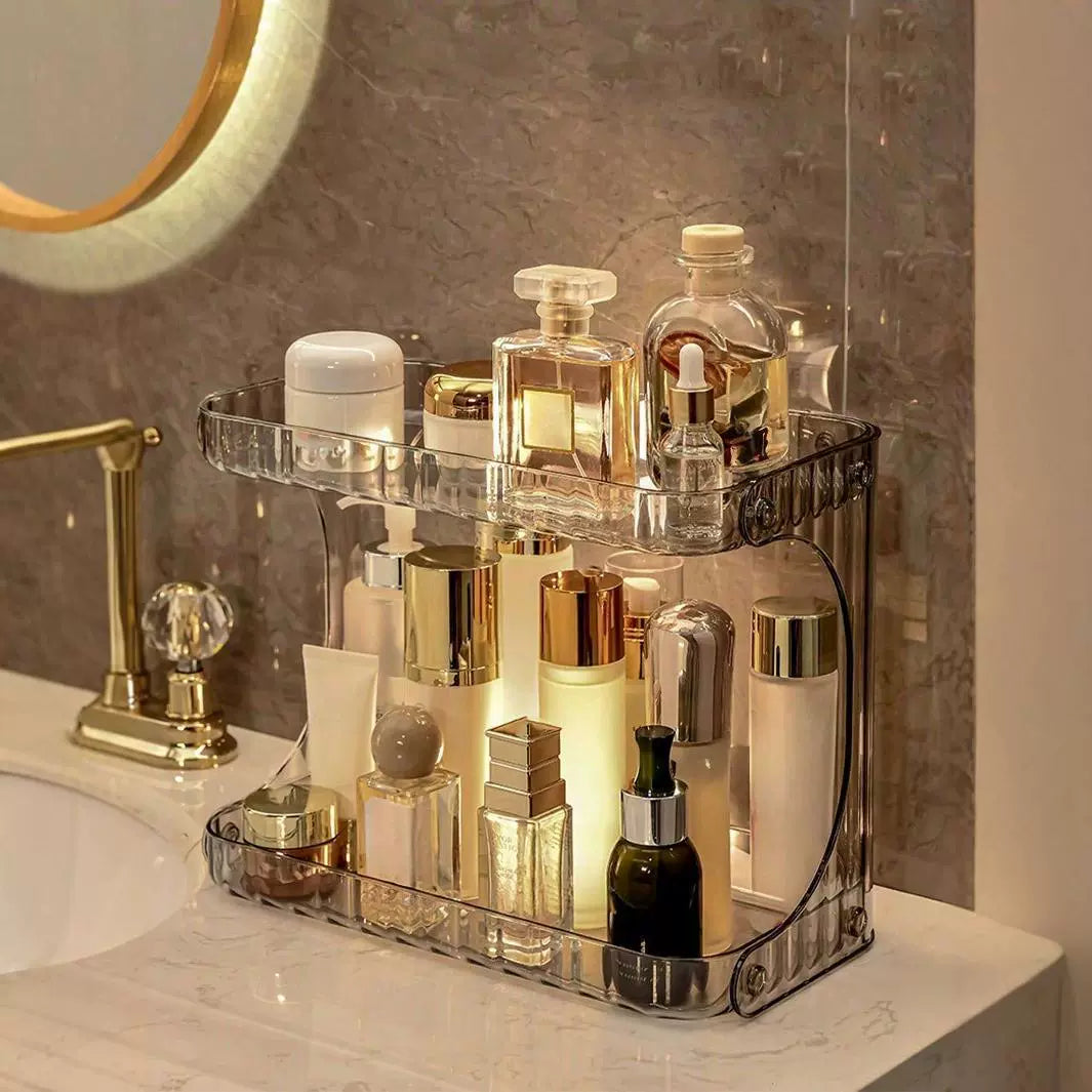 2-Tier Corner Shelf Organizer