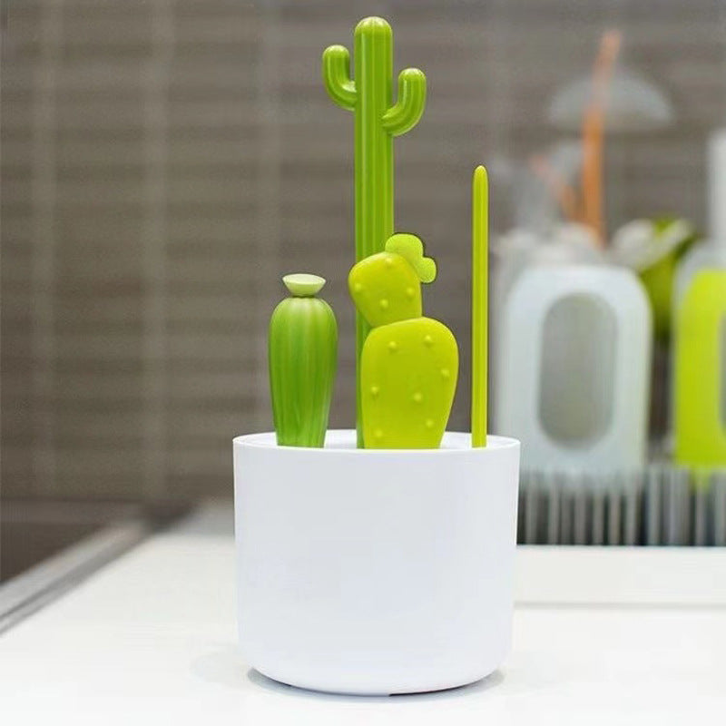 Cactus Cleaning Brush Set