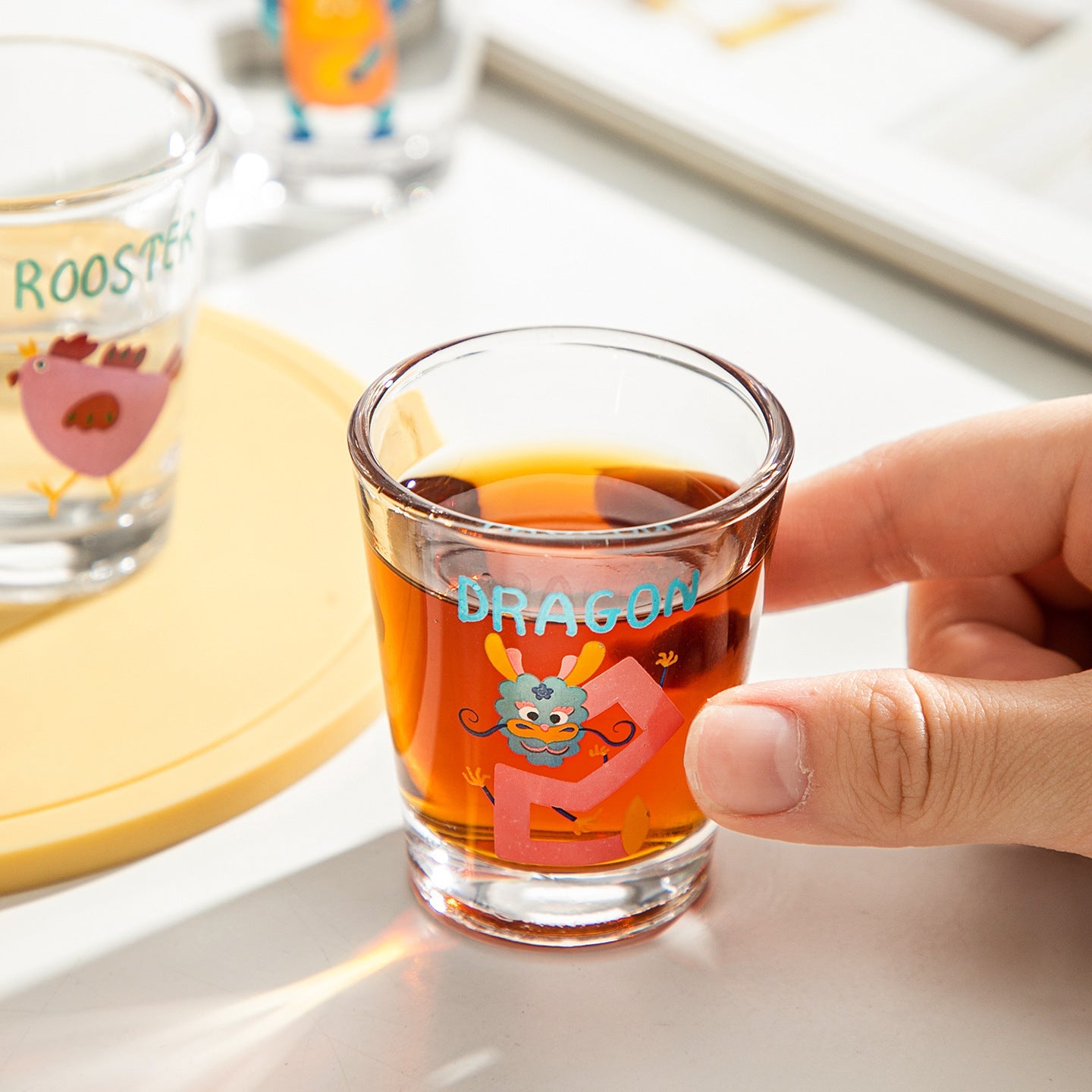 Animal Mini Glass Set