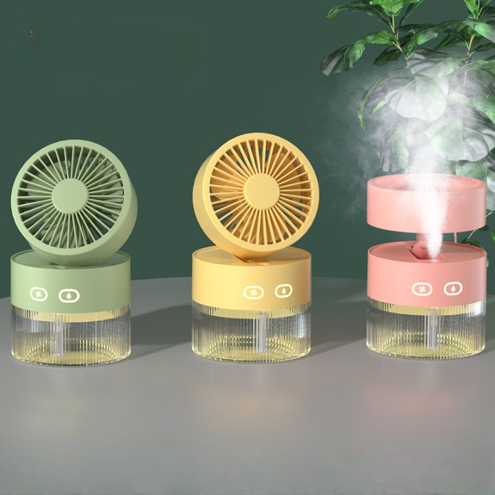 Mini Desk Misting Fan