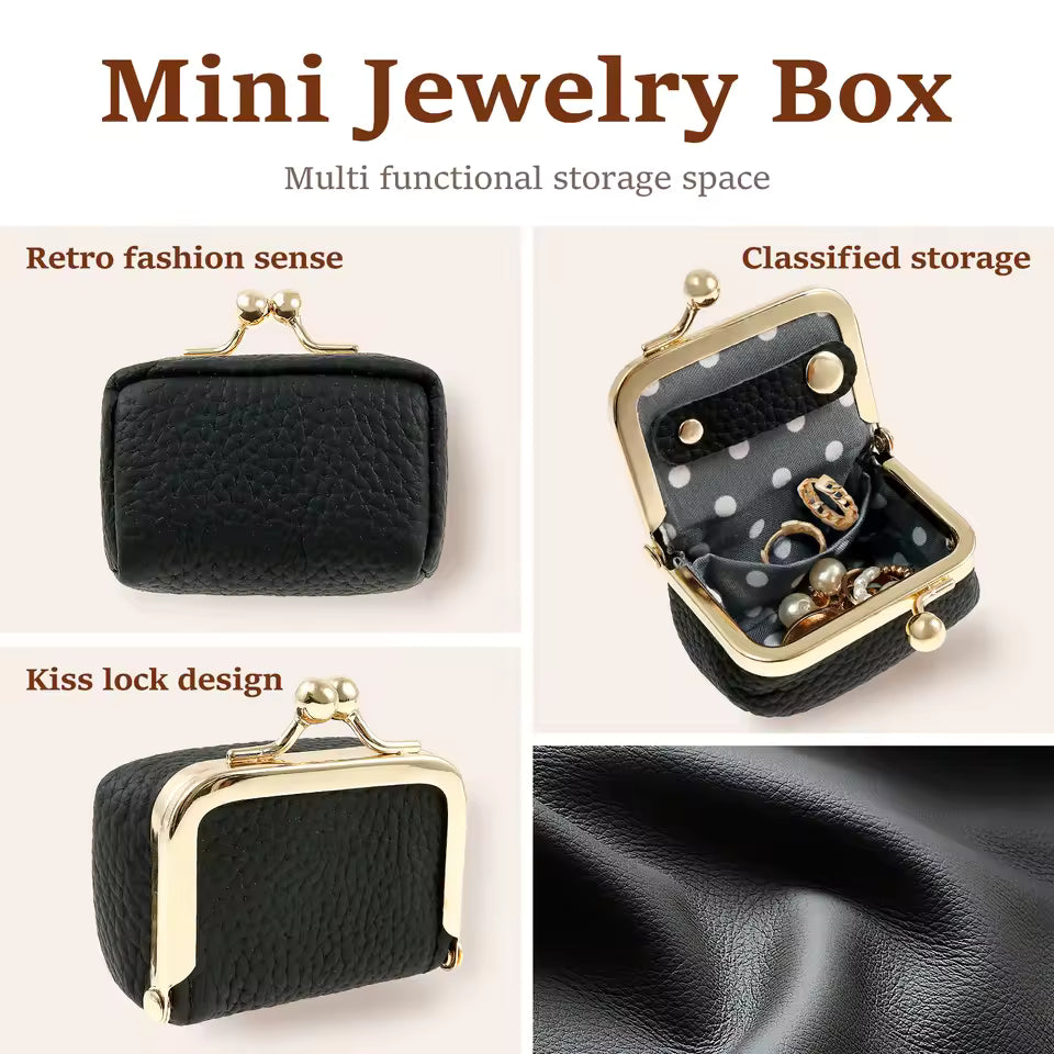 Mini Portable Jewelry Box
