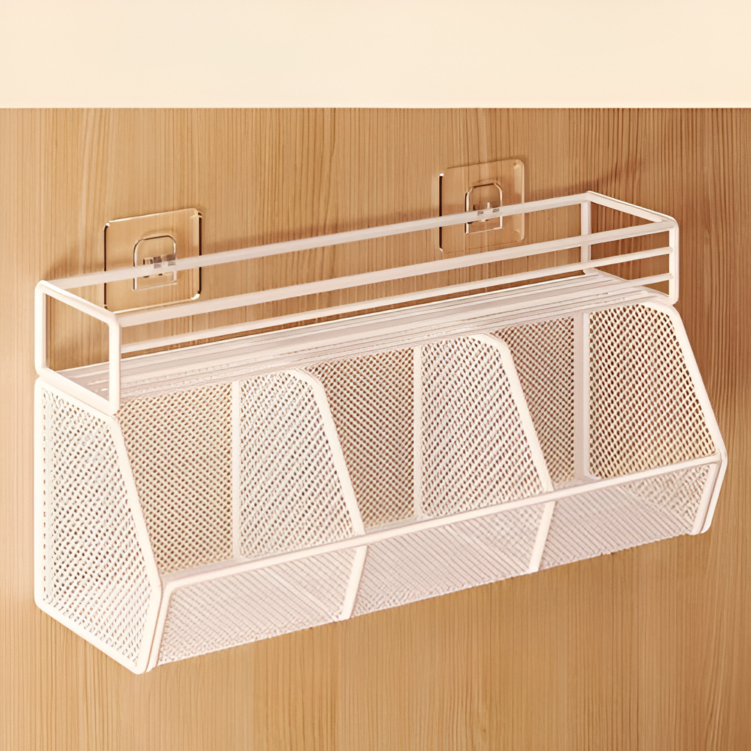 Wall-Mounted Kitchen Organizer