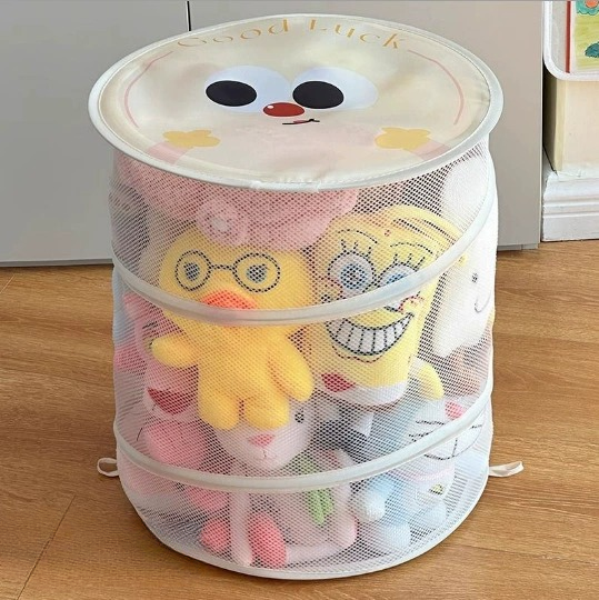 Foldable storage Basket