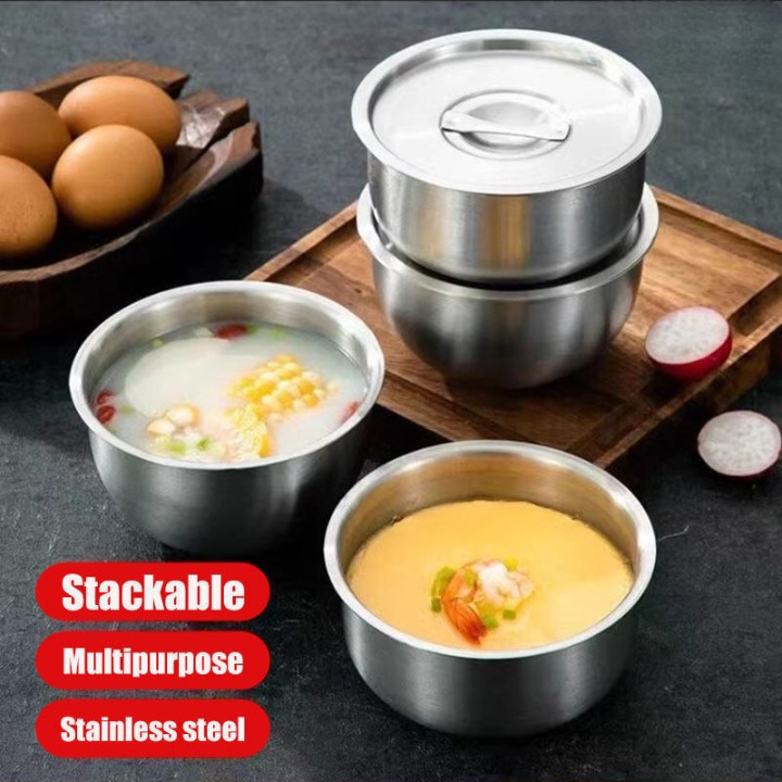 Stainless Steel Serving Bowl