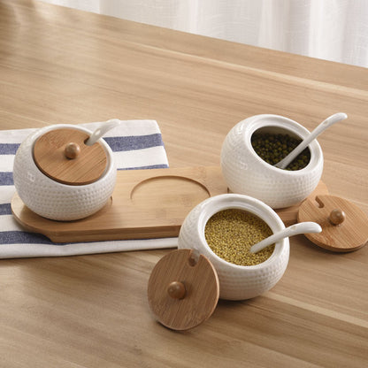 Ceramic Spice Pot Set