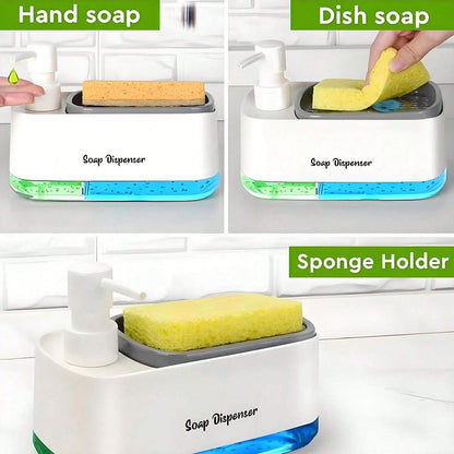 2-in-1 Dish & Handwash Duo Dispenser