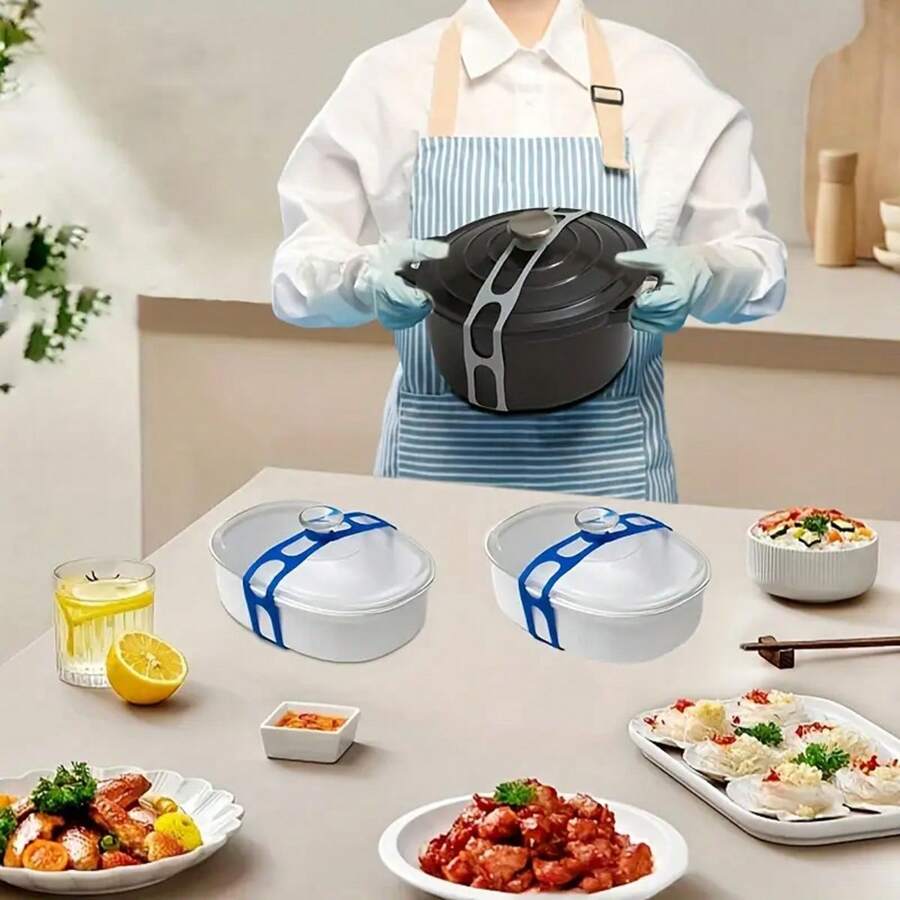 Silicone Lid Securing Strap