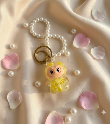 Labubu Pearl Keychain