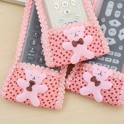 Bear Fabric Remote Cover