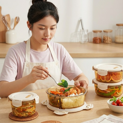 Compartment Food Storage Container Set
