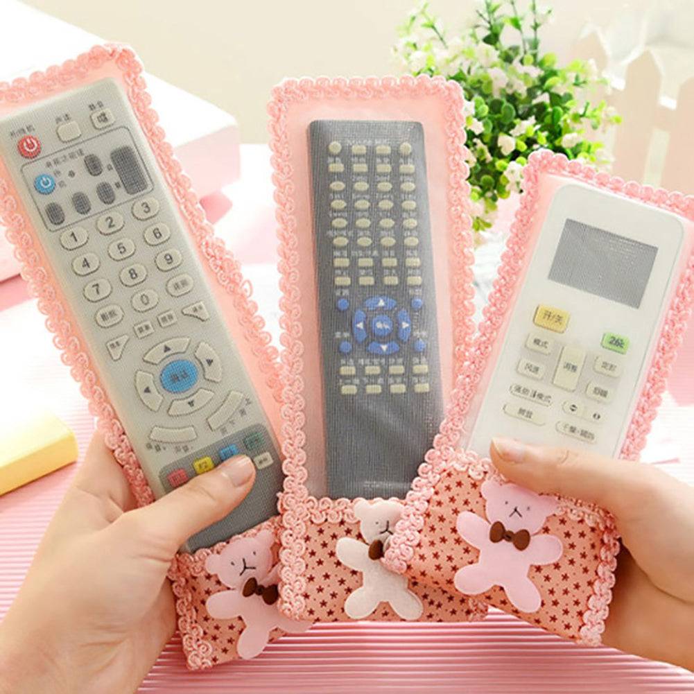 Bear Fabric Remote Cover