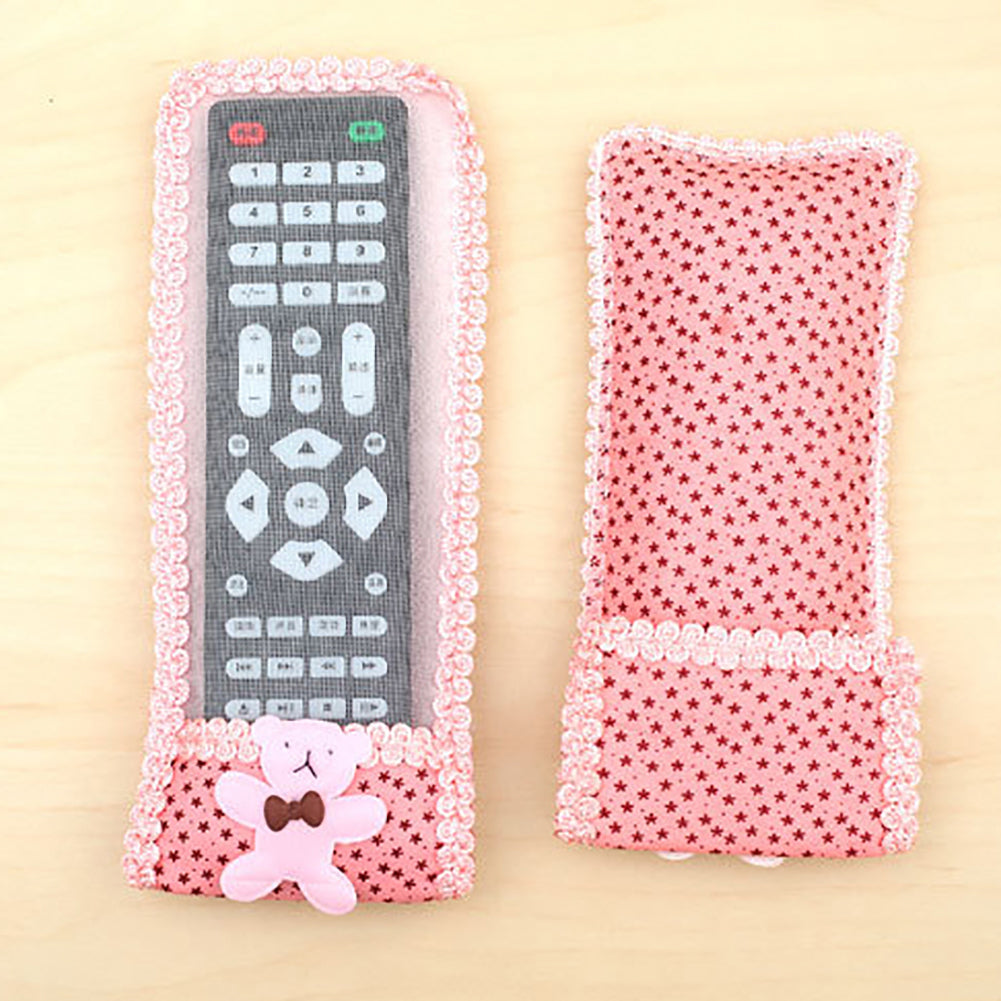 Bear Fabric Remote Cover