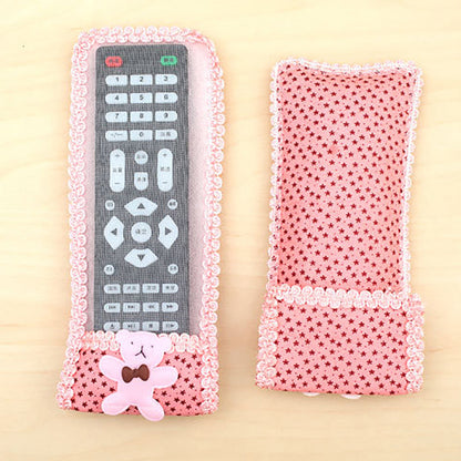 Bear Fabric Remote Cover