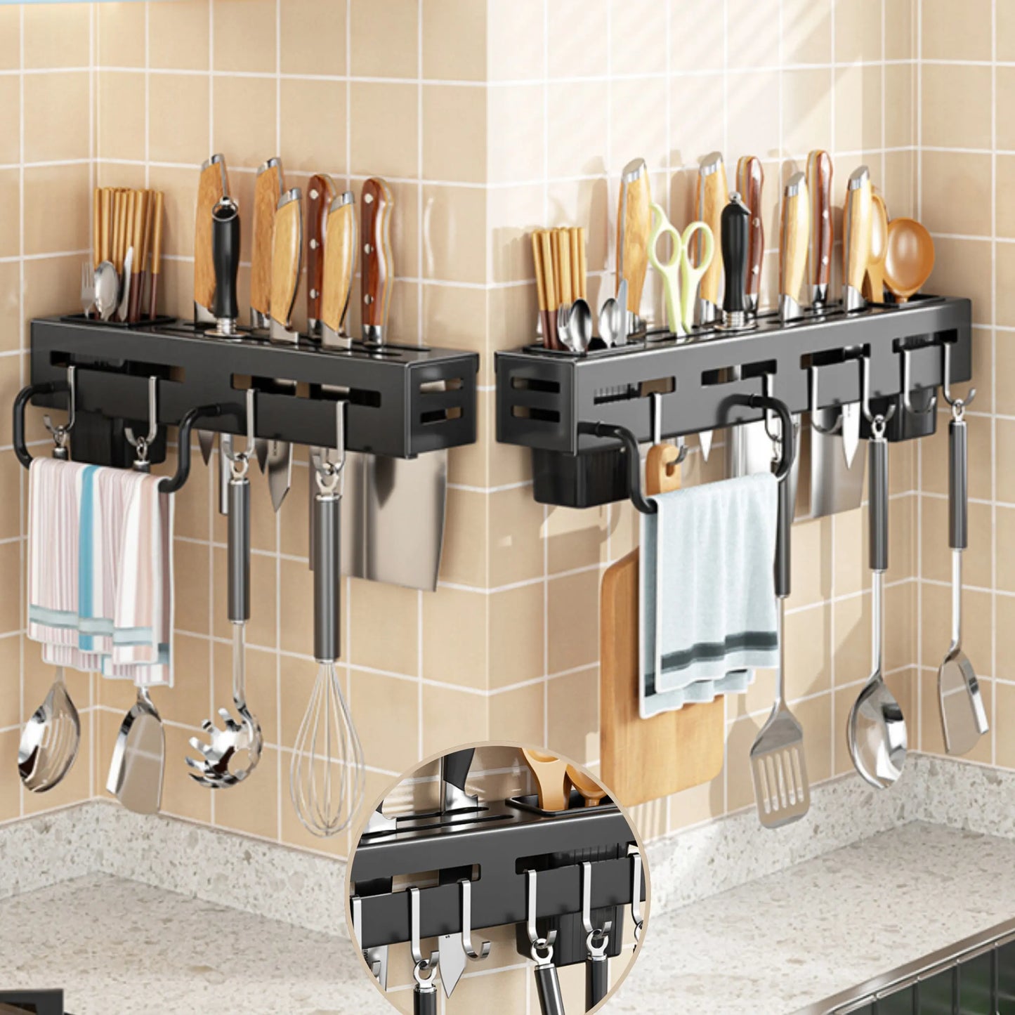 Multifunctional Cutlery Rack