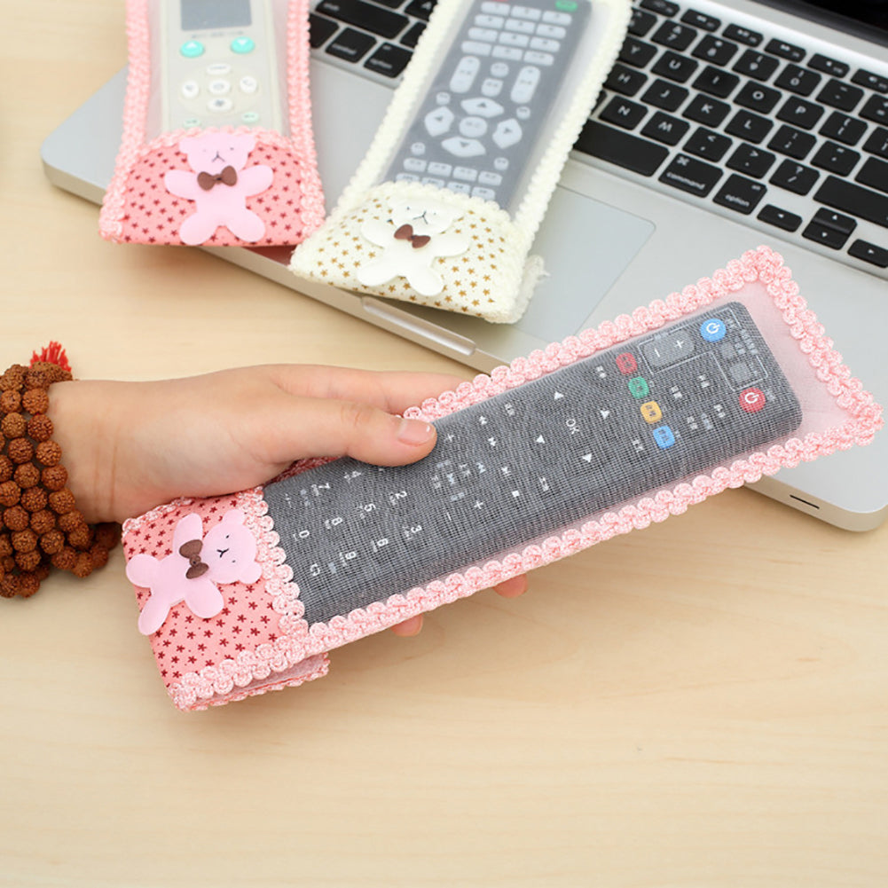 Bear Fabric Remote Cover