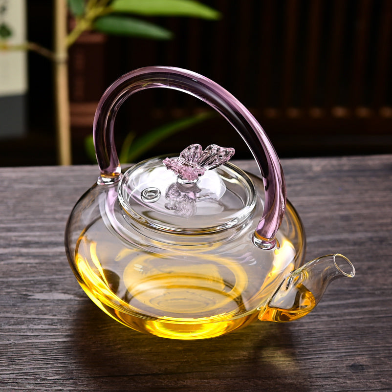 Elegant Pink Teapot