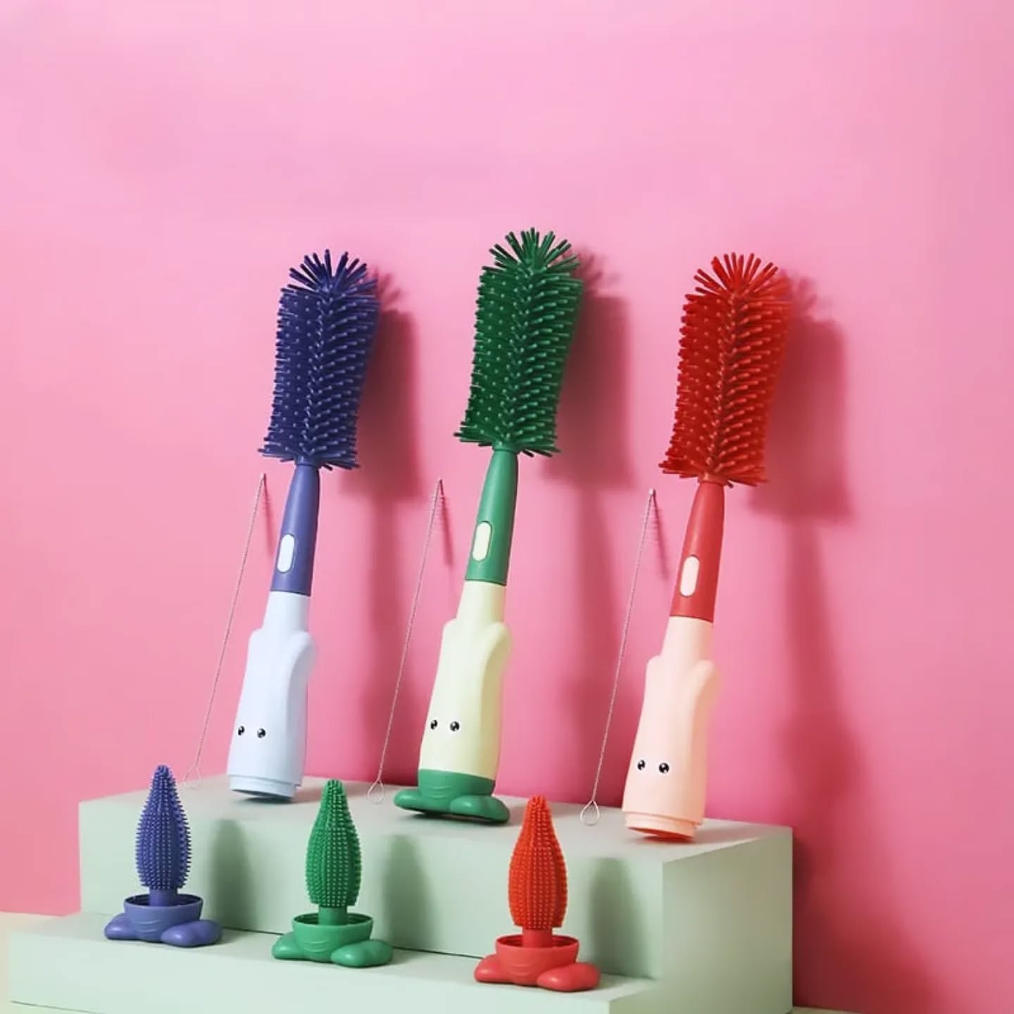 Silicone Bottle Cleaning Set
