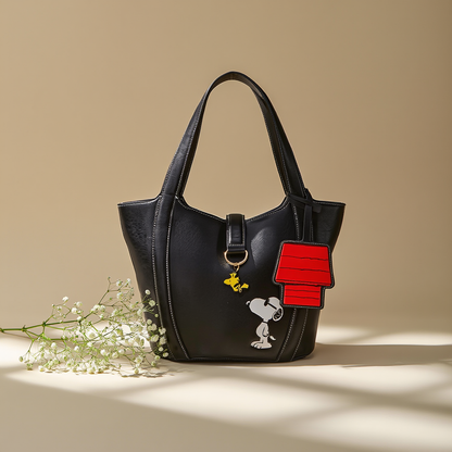 Snoopy Pebble Textured Purse