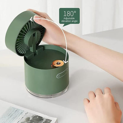 Mini Desk Misting Fan