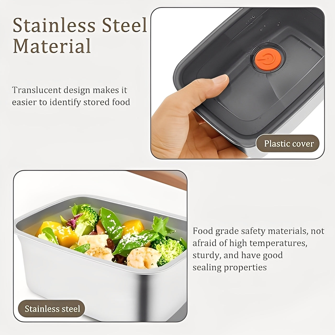 Steel Food Containers