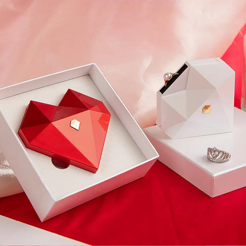 Heart Shaped Ring Box