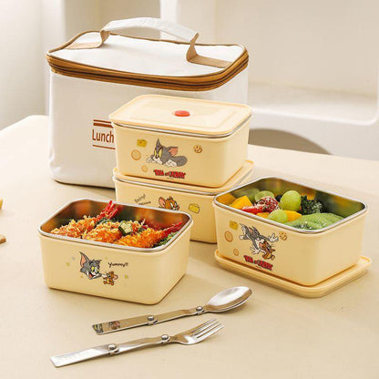 Playful Tom & Jerry Lunch Box