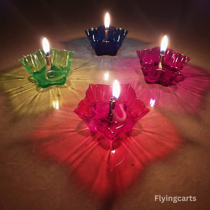 Festival Reflection 3D Diya