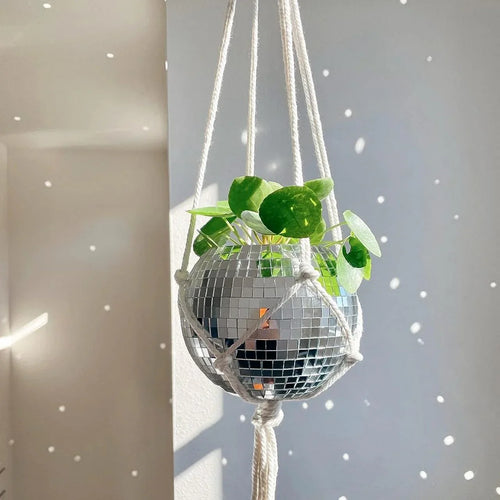 Disco Ball Planter