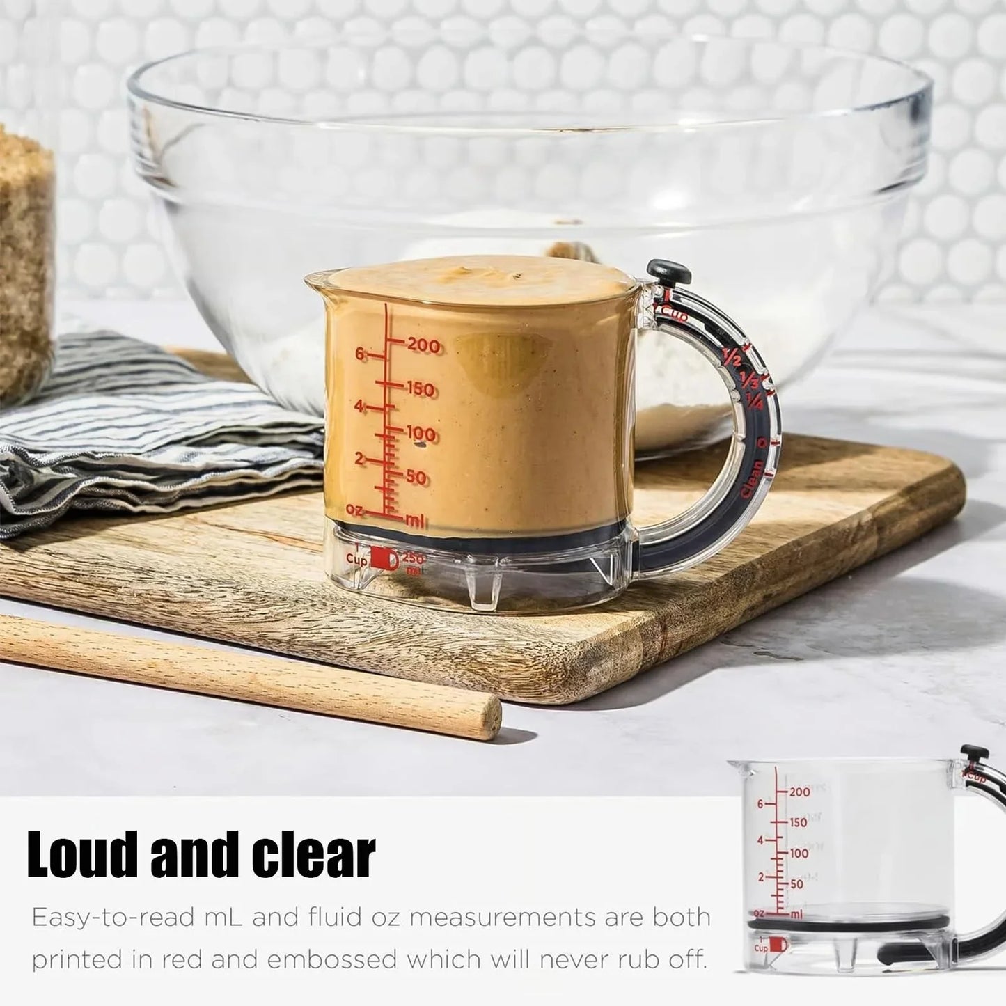 Smart Glass Measuring Cup