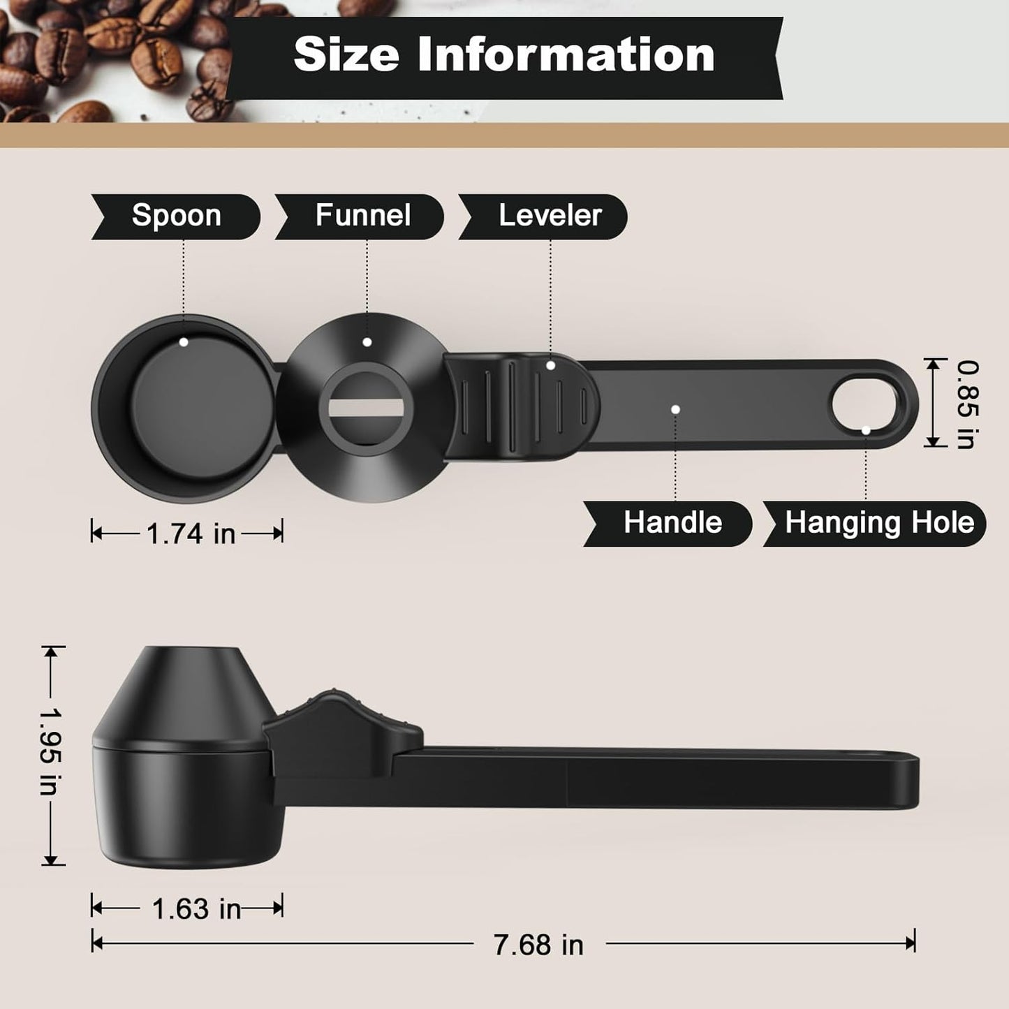 Measuring Scoop with Funnel