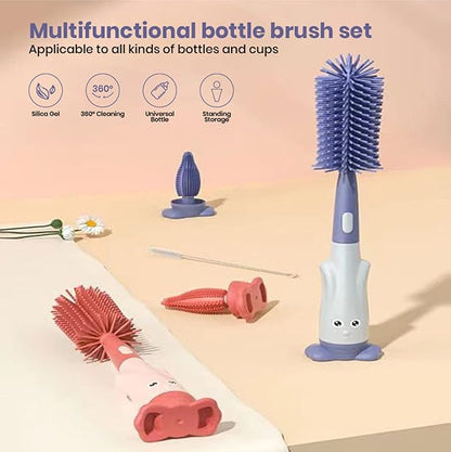 Silicone Bottle Cleaning Set