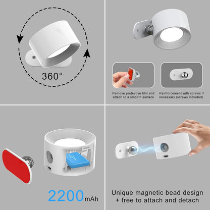 Magnetic Wall Lamp