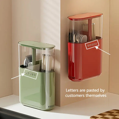 Wall-Mounted Cutlery Organizer