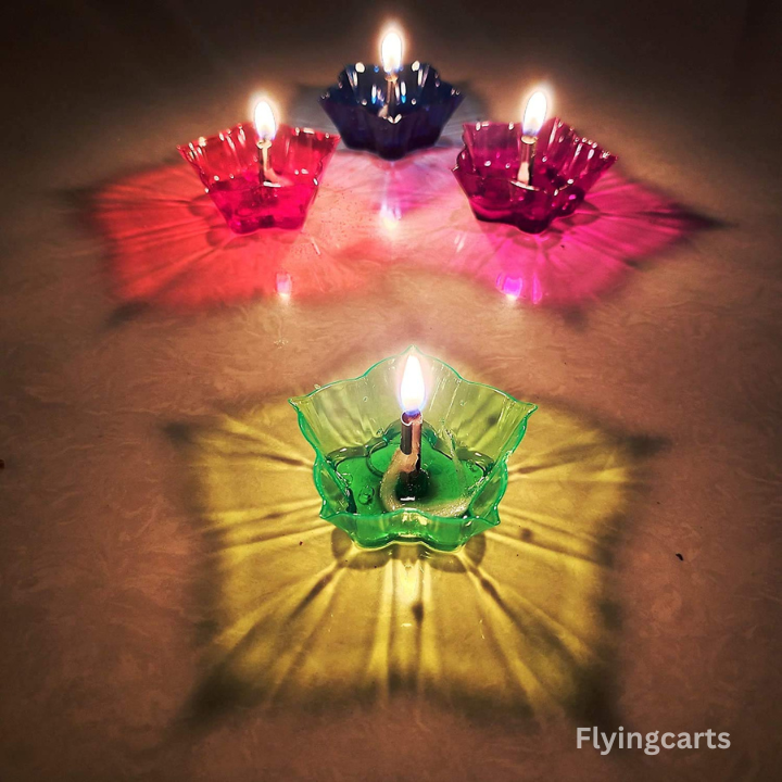 Festival Reflection 3D Diya