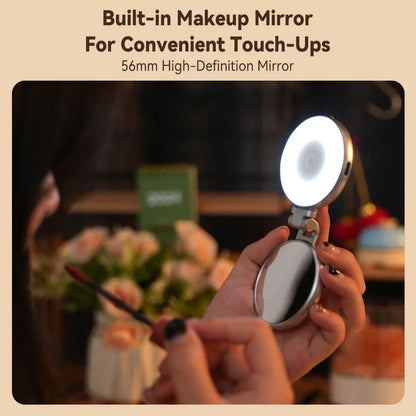Magnetic Mirror & Selfie Light