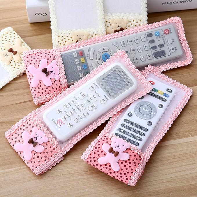 Bear Fabric Remote Cover
