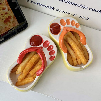 Flip Flop Fries & Sauce Dish