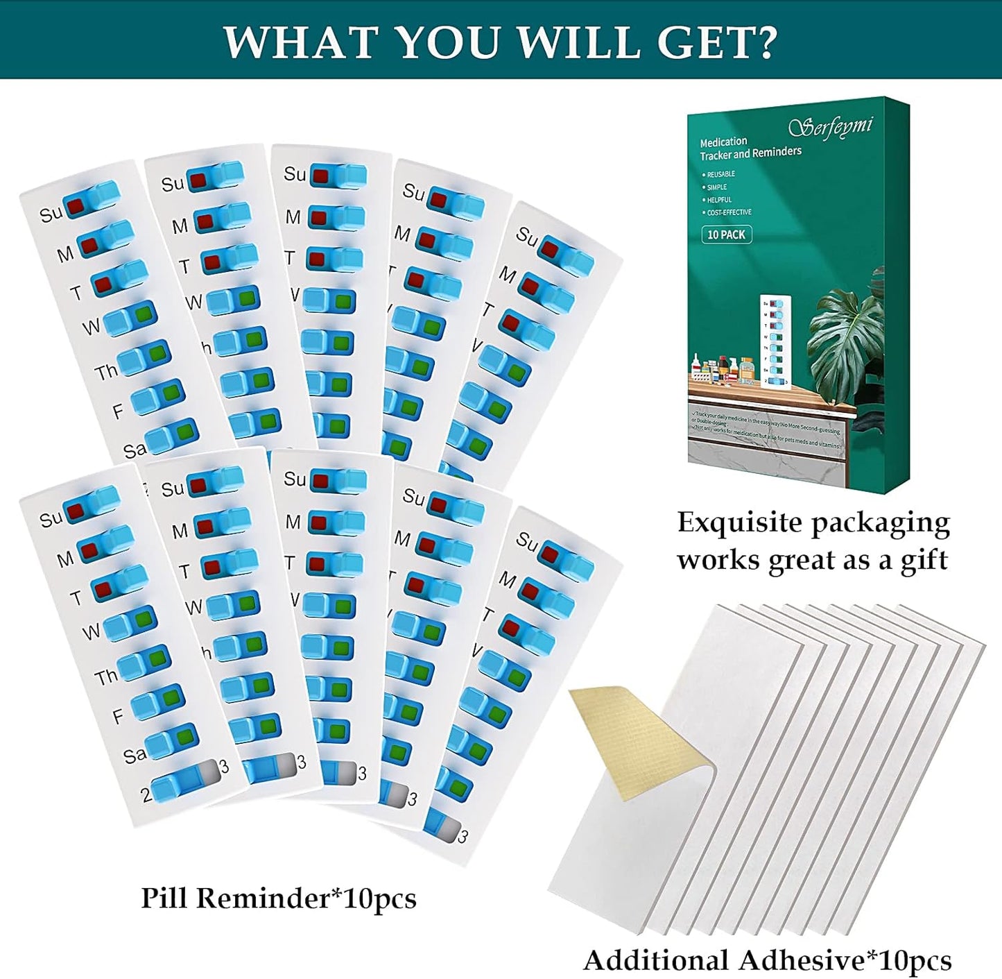 Reusable Medicine Reminder