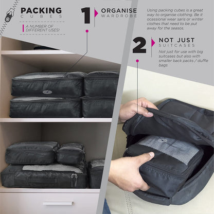 Travel Packaging Cubes