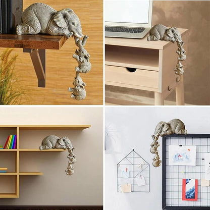 Mother & Baby Elephant Figurine