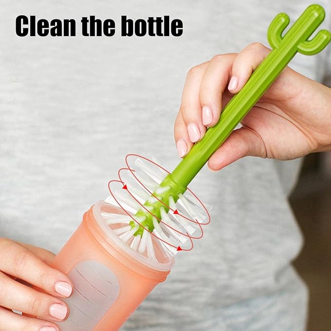 Cactus Cleaning Brush Set