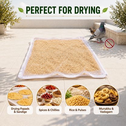 Foldable Mesh Food Drying Mat