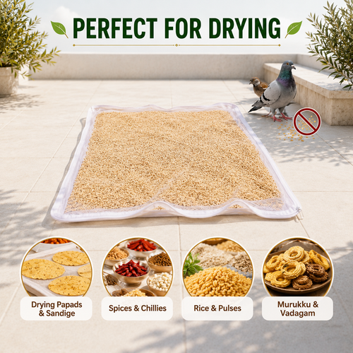 Foldable Mesh Food Drying Mat