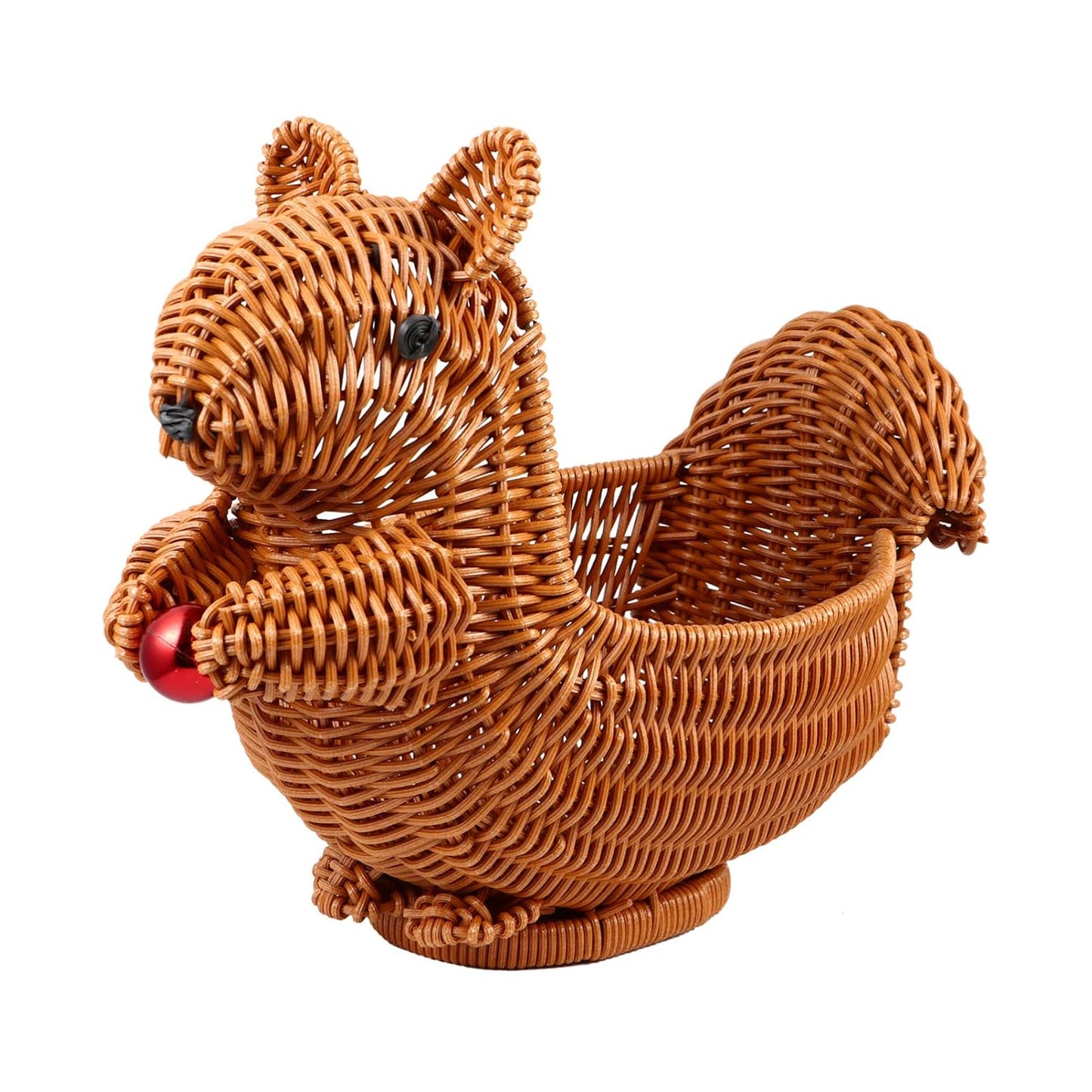 Squirrel Woven Basket