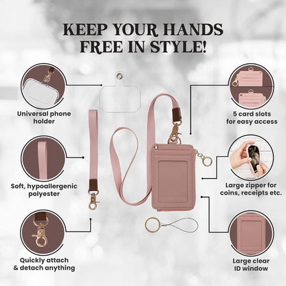Multi-Use Womens Small Wallet