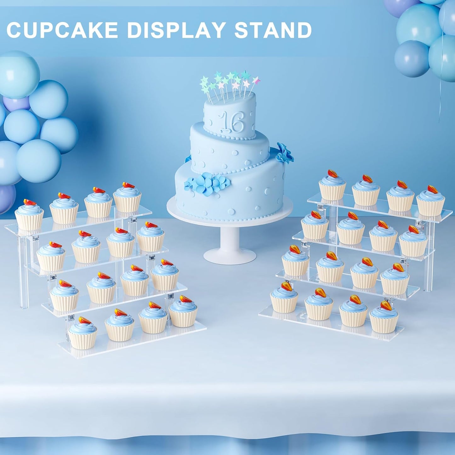 4Tier Acrylic Display Stand
