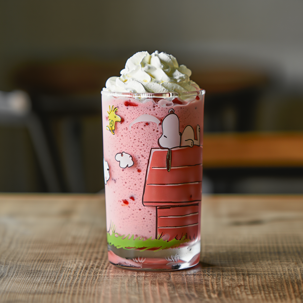 Aesthetic Snoopy Glass